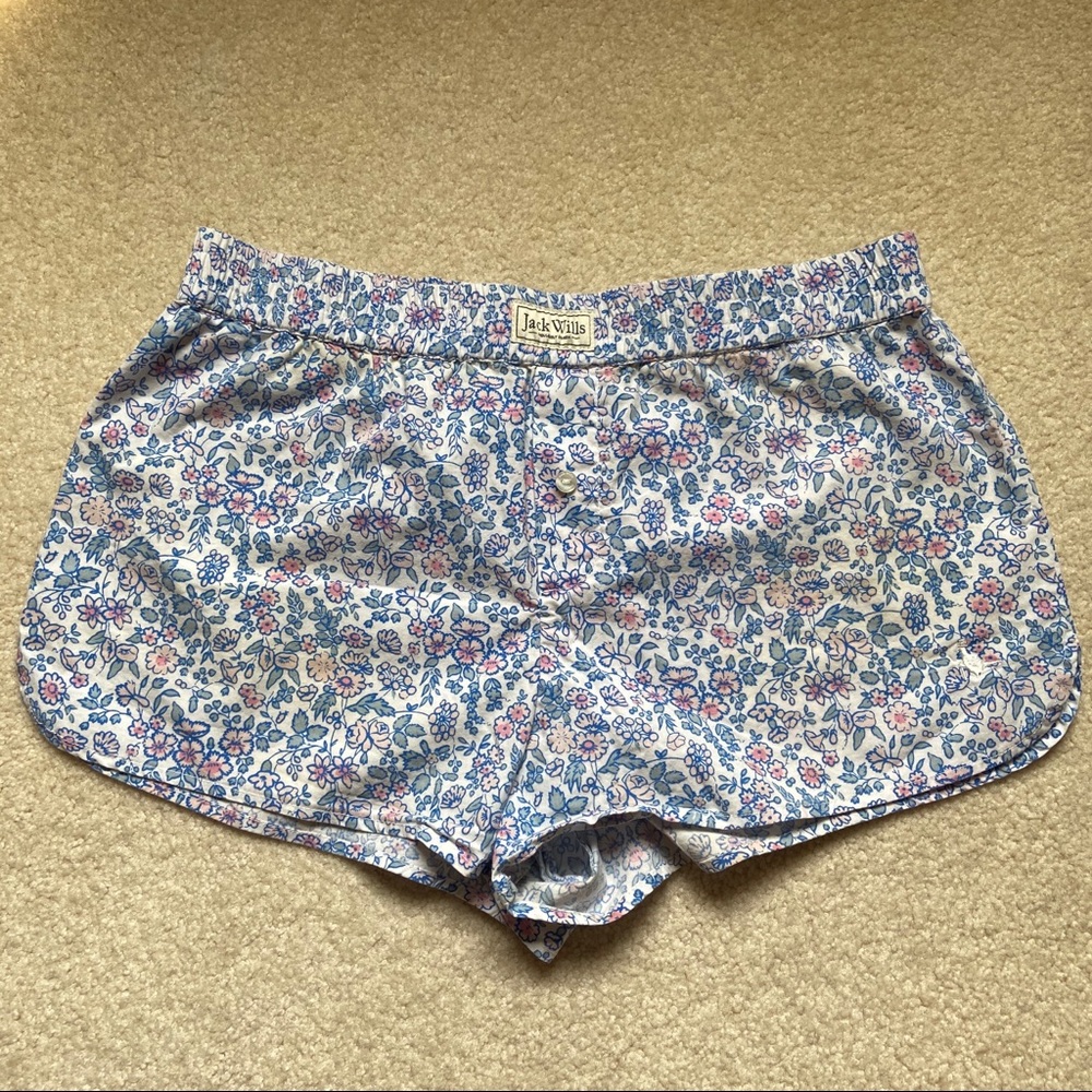JACK WILLS floral print shorts
